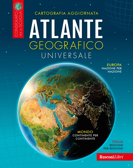 Copertina de ATLANTE GEOGRAFICO UNIVERSALE