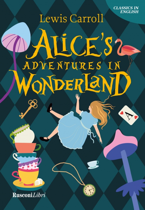 Copertina de ALICE'S ADVENTURES IN WONDERLAND (E