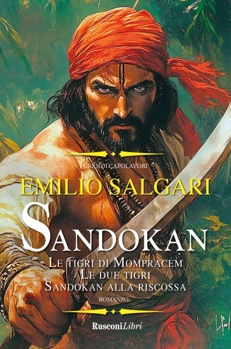 Copertina de SANDOKAN (TIGRI DI MOMPRACE, DUE TI