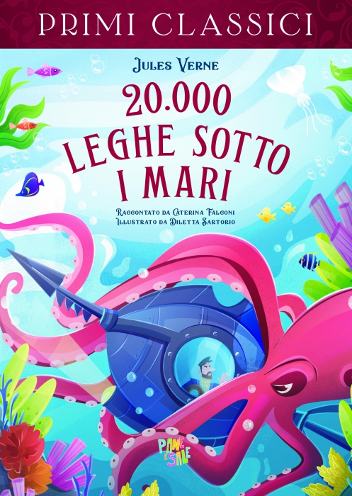 Copertina de VENTIMILA LEGHE SOTTO I MARI
