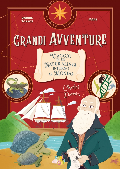 Copertina de CHARLES DARWIN-VIAGGIO DI UN NATURA
