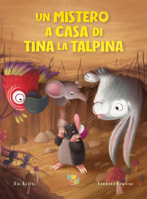 Copertina de MISTERO A CASA DI TINA LA TALPINA,