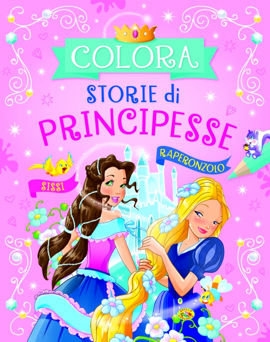 COLORA STORIE DI V.E. PRINCIPESSE Copertina de COLORA STORIE DI V.E. PRINCIPESSE