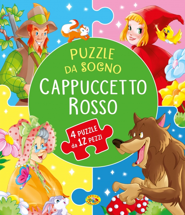Copertina de CAPPUCCETTO ROSSO (V.E.)-PUZZLE DA