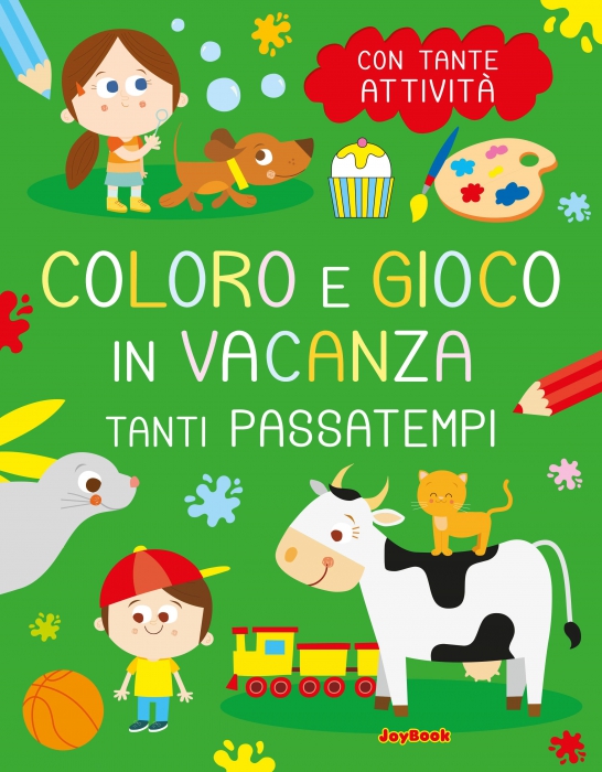 Copertina de COLORO E GIOCO IN VACANZA - TANTI P