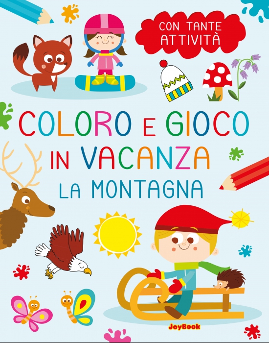 Copertina de COLORO E GIOCO IN VACANZA - LA MONT