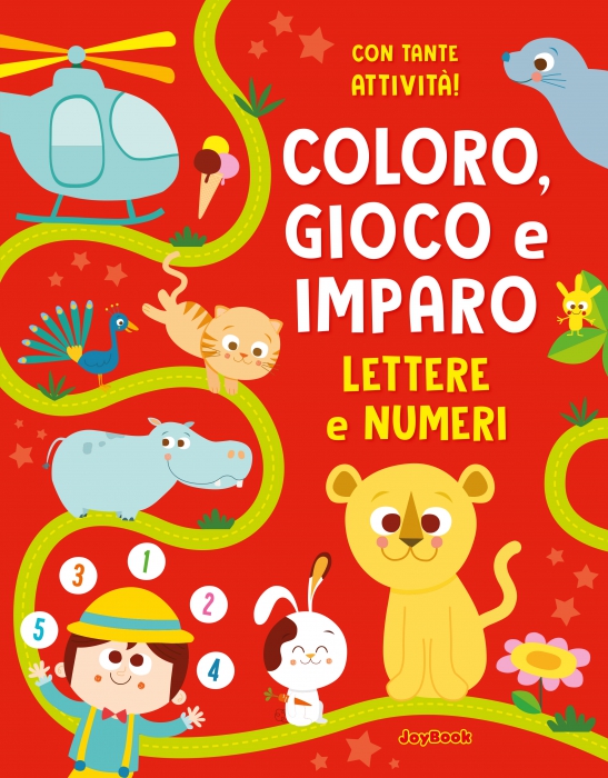 Copertina de COLORO, GIOCO E IMPARO - LETTERE E
