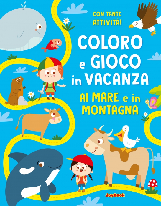 Copertina de COLORO E GIOCO IN VACANZA - AL MARE