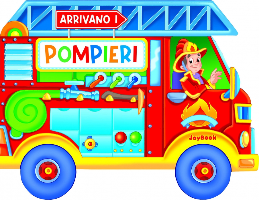ARRIVANO I POMPIERI Copertina de ARRIVANO I POMPIERI