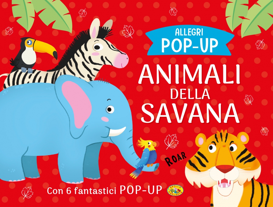 Copertina de ANIMALI DELLA SAVANA