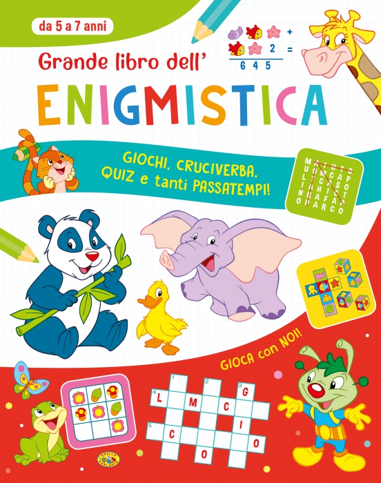 Copertina de GRANDE LIBRO DELL'ENIGMISTICA 5-7 A