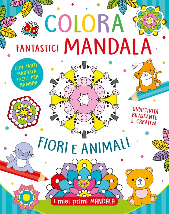 Copertina de COLORA FANTASTICI MANDALA