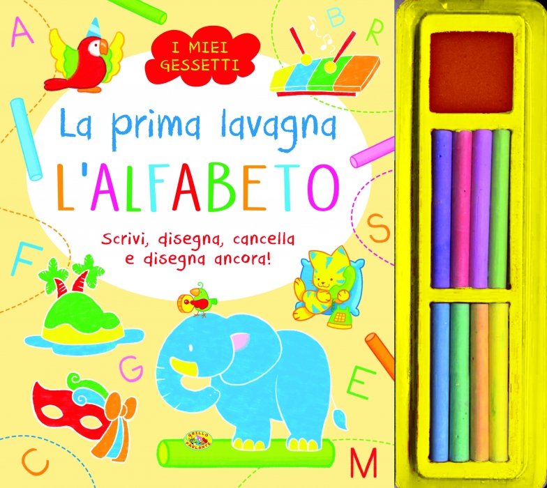 Copertina de PRIMA LAVAGNA L'ALFABETO, LA
