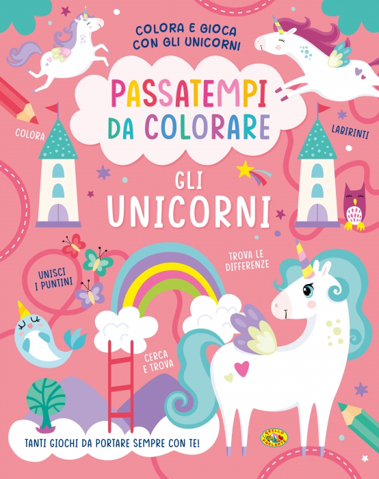 Copertina de PASSATEMPI DA COLORARE - GLI UNICOR