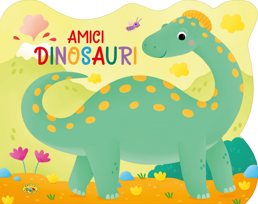 Copertina de AMICI DINOSAURI