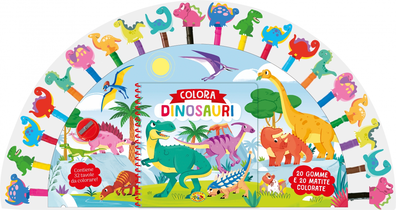 COLORA - DINOSAURI Copertina de COLORA - DINOSAURI