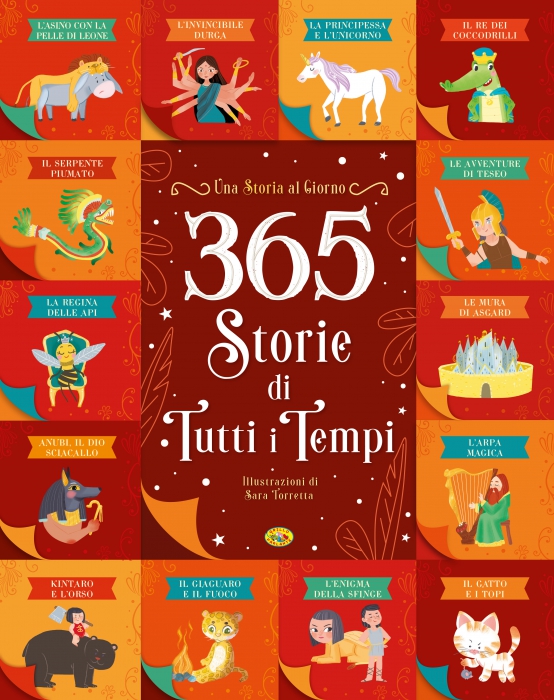 Copertina de 365 STORIE DI TUTTI I TEMPI