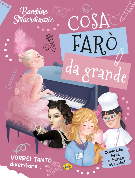 Copertina de BAMBINE STRAORDINARIE - COSA FARÒ D