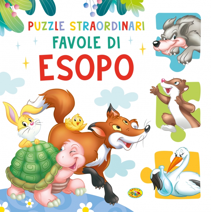 Copertina de FAVOLE DI ESOPO - PUZZLE