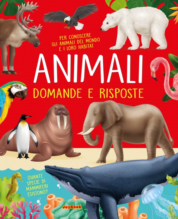 Copertina de ANIMALI DOMANDE E RISPOSTE