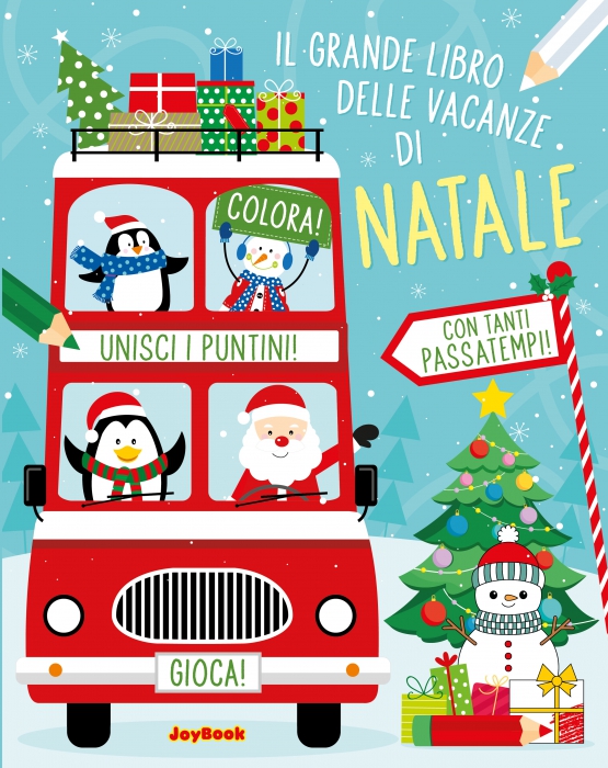 GRANDE LIBRO DELLE VACANZE DI NATAL Copertina de GRANDE LIBRO DELLE VACANZE DI NATAL