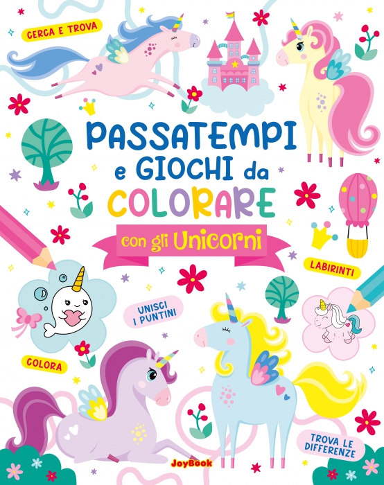 PASSATEMPI E GIOCHI DA COLORARE CON Copertina de PASSATEMPI E GIOCHI DA COLORARE CON
