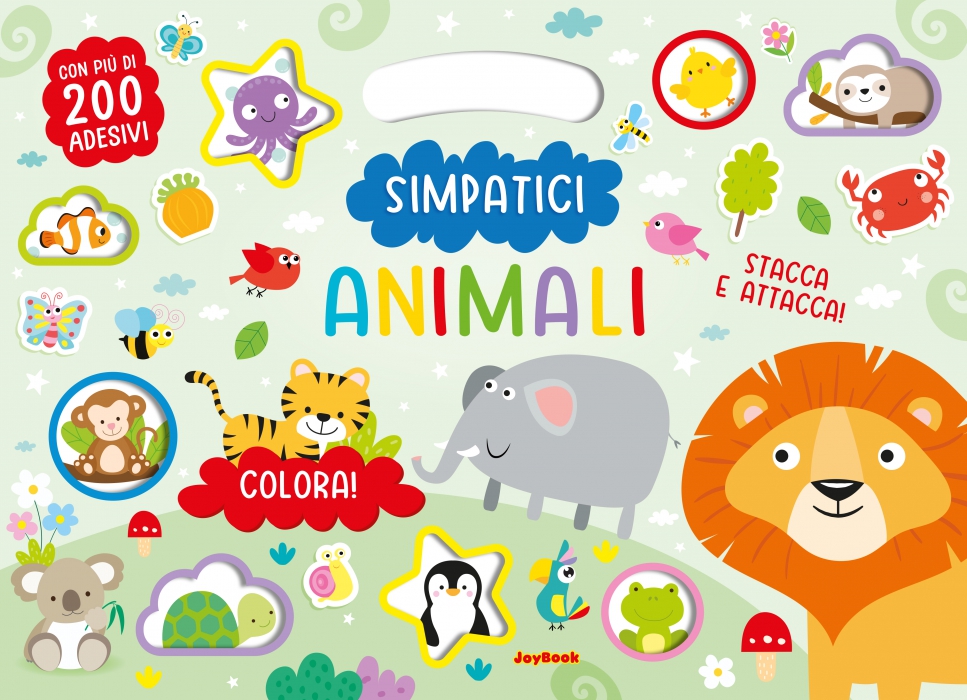 SIMPATICI ANIMALI - STICKER Copertina de SIMPATICI ANIMALI - STICKER
