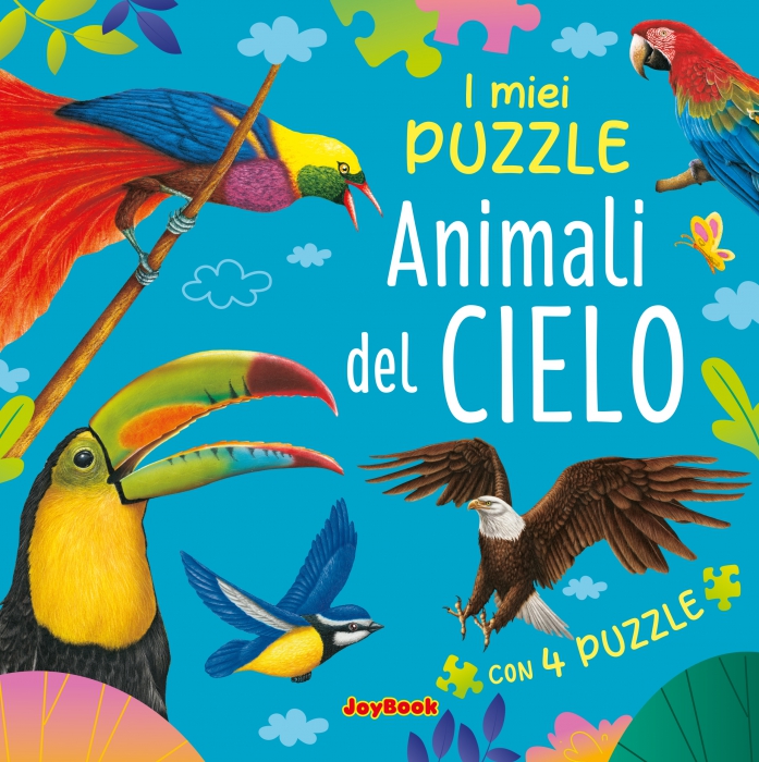 Copertina de ANIMALI DEL CIELO - PUZZLE