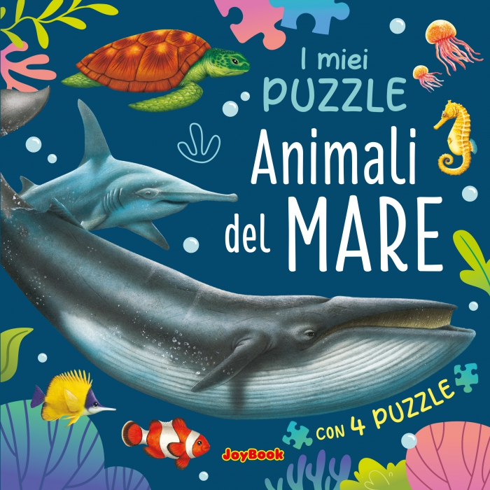 Copertina de ANIMALI DEL MARE - PUZZLE