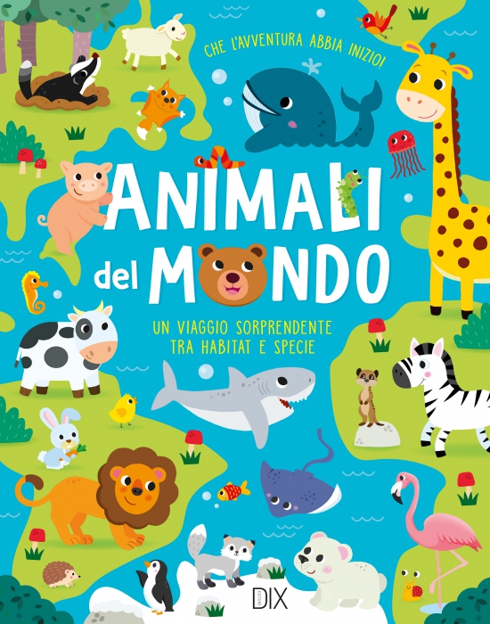 Copertina de ANIMALI DEL MONDO